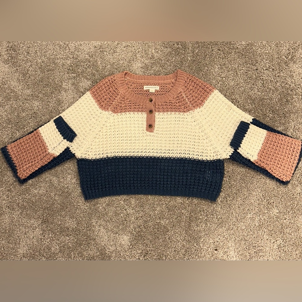 Aeropostale cropped sweater